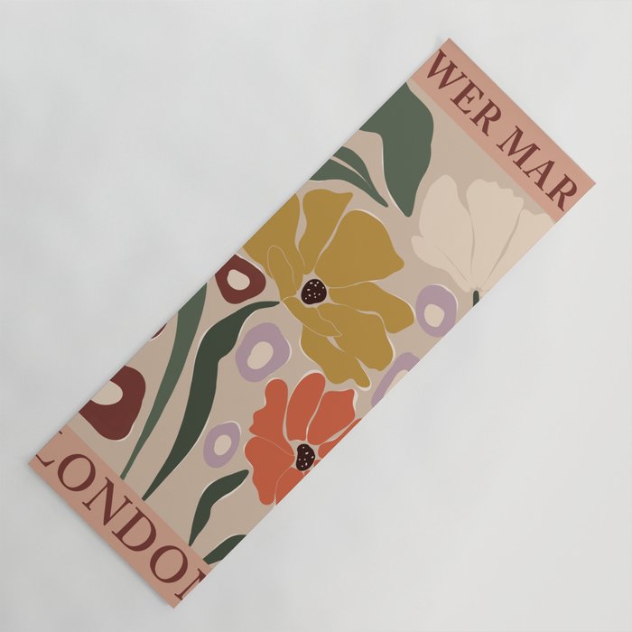 flower market london  Yoga Mat Gallery Image 1