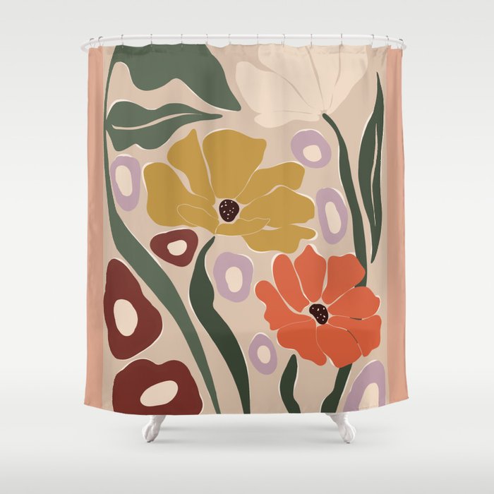 flower market london  Shower Curtain Gallery Image 1