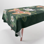 Atlas Moth Magnolia Tablecloth Gallery Image 1
