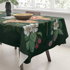 Atlas Moth Magnolia Tablecloth Gallery Image 3