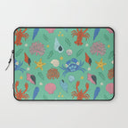 Crustaceans Seashells Laptop Sleeve Gallery Image 1