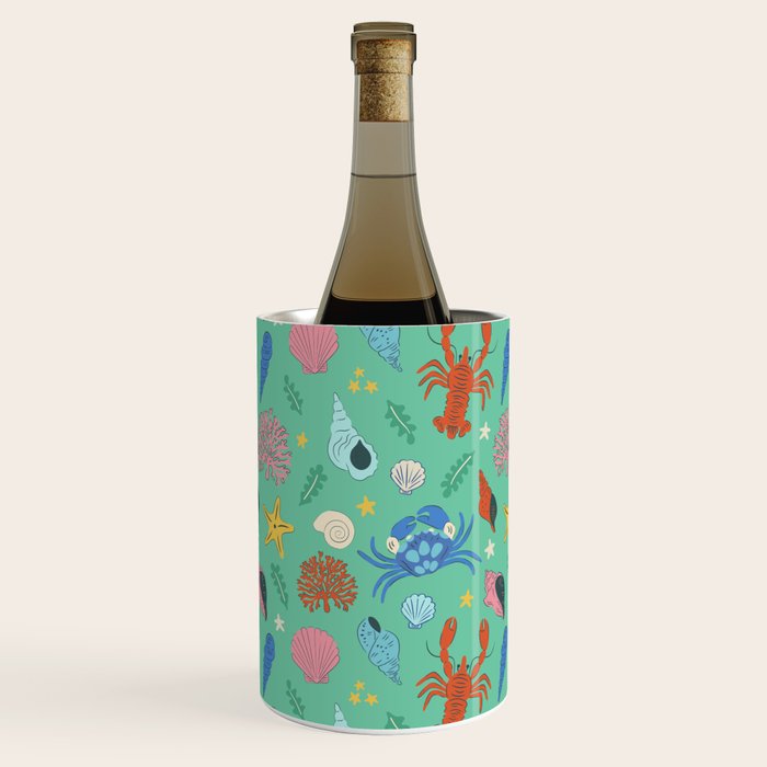 Crustaceans Seashells Wine Chiller Gallery Image 1