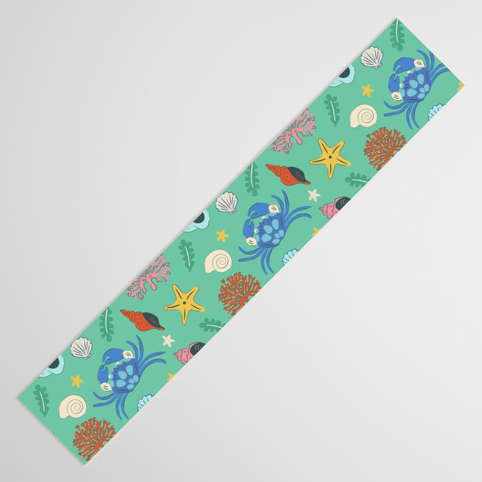 Crustaceans Seashells Table Runner Gallery Image 3