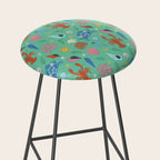 Crustaceans Seashells Stool Gallery Image 2