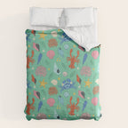 Crustaceans Seashells Comforter Gallery Image 6