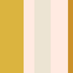Blush Pink, Navy Blue, Mustard Yellow Big Stripes Pattern Coffee Mug Gallery Image 2