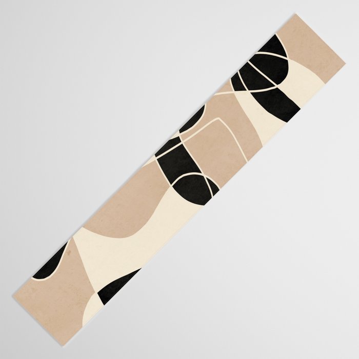 Modern Abstract Minimal Art 23 Table Runner Gallery Image 3
