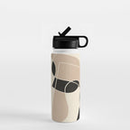 Modern Abstract Minimal Art 23 Water Bottle Gallery Image 1