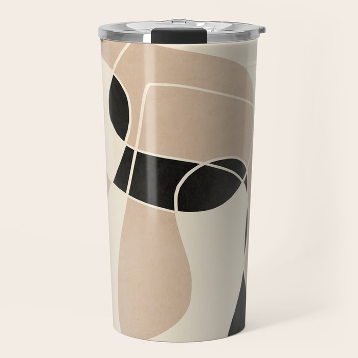 Modern Abstract Minimal Art 23 Travel Mug Gallery Image 1