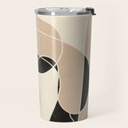 Modern Abstract Minimal Art 23 Travel Mug Gallery Image 2