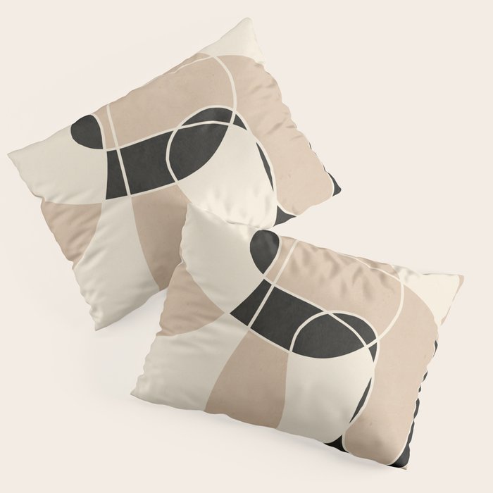 Modern Abstract Minimal Art 23 Pillow Sham Gallery Image 1