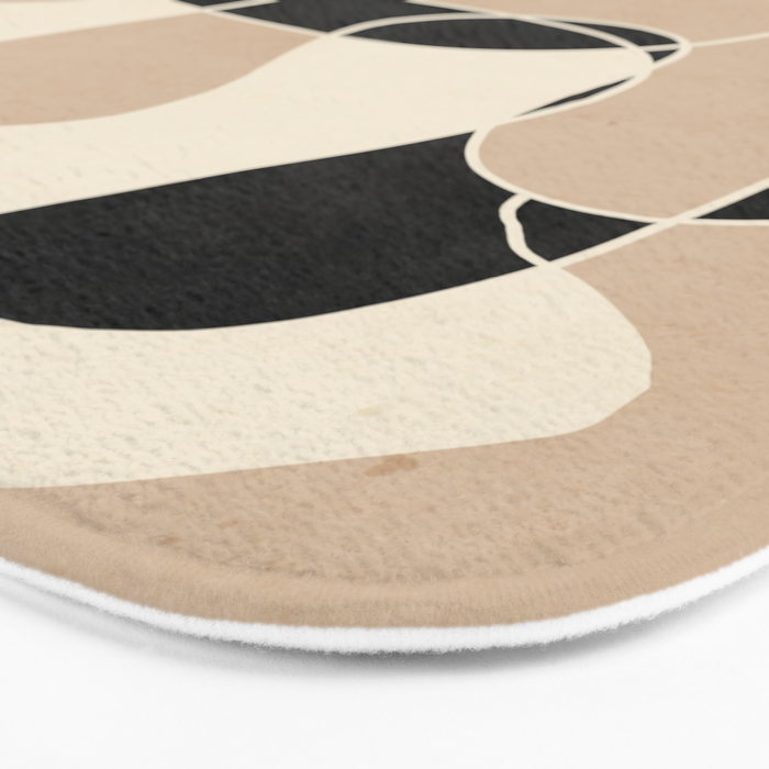 Modern Abstract Minimal Art 23 Bath Mat Gallery Image 3