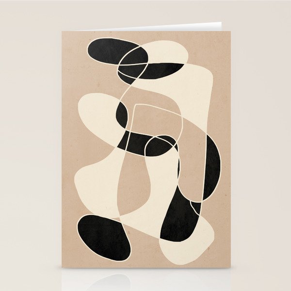 Modern Abstract Minimal Art 23 Stationery Card Gallery Image 2