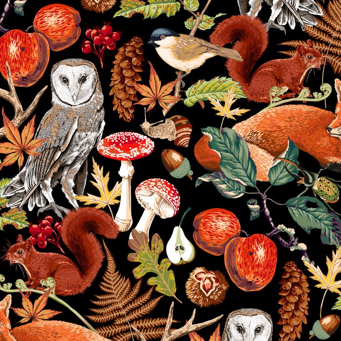 AUTUMN WOODLAND Coffee Mug Gallery Image 2