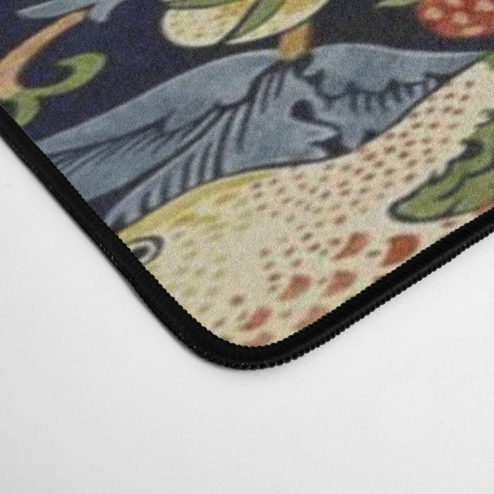 William Morris Strawberry Thief pattern Desk Mat Gallery Image 4