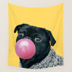Pug Life: Pop Animals Wall Tapestry Gallery Image 4