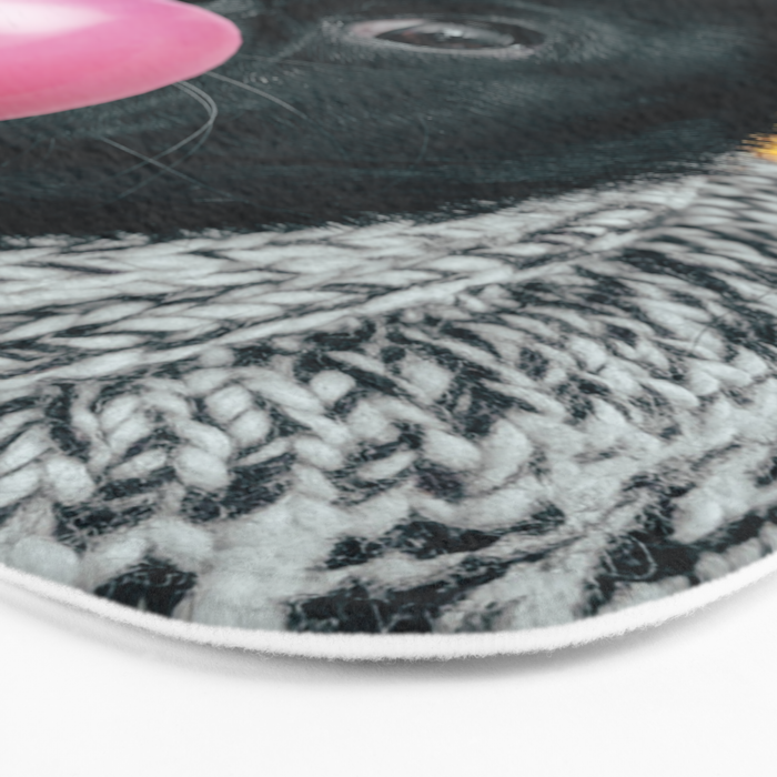 Pug Life: Pop Animals Bath Mat Gallery Image 3