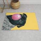 Pug Life: Pop Animals Rug Gallery Image 1