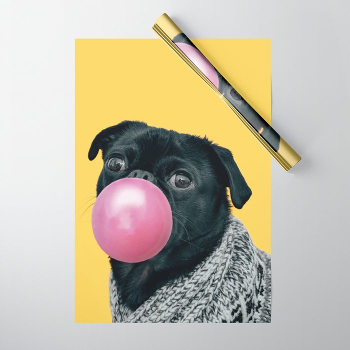 Pug Life: Pop Animals Wrapping Paper Gallery Image 1