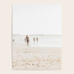 At the Beach - Surf, minimal beach series by Ingrid Beddoes Poster Gallery Image 4