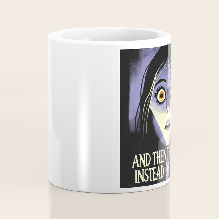 The horror of a phone call Coffee Mug Gallery Image 4