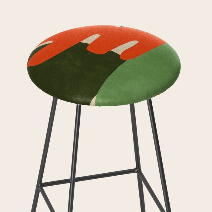 Playful Balance Abstract Stool Gallery Image 2