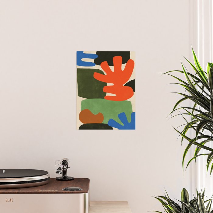 Playful Balance Abstract Poster Gallery Image 2