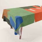 Playful Balance Abstract Tablecloth Gallery Image 1