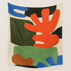 Playful Balance Abstract Wall Tapestry Gallery Image 4