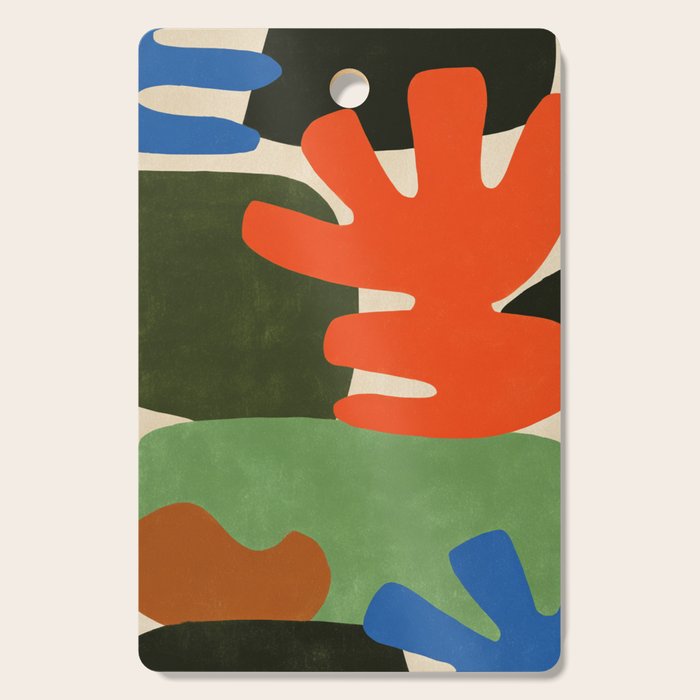 Playful Balance Abstract Cutting Board Gallery Image 1