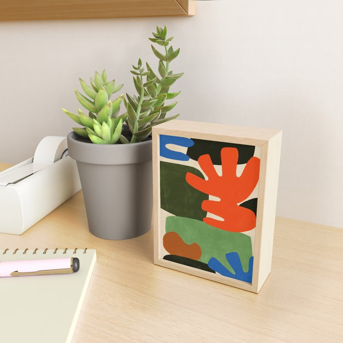 Playful Balance Abstract Mini Art Print Gallery Image 2