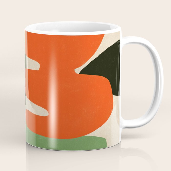 Playful Balance Abstract Coffee Mug Gallery Image 1