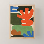 Playful Balance Abstract Mini Art Print Gallery Image 1