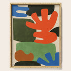 Playful Balance Abstract Serving Tray Gallery Image 1