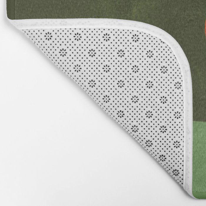 Playful Balance Abstract Bath Mat Gallery Image 2