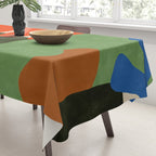 Playful Balance Abstract Tablecloth Gallery Image 3