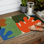Playful Balance Abstract Outdoor Rug Gallery Image 2