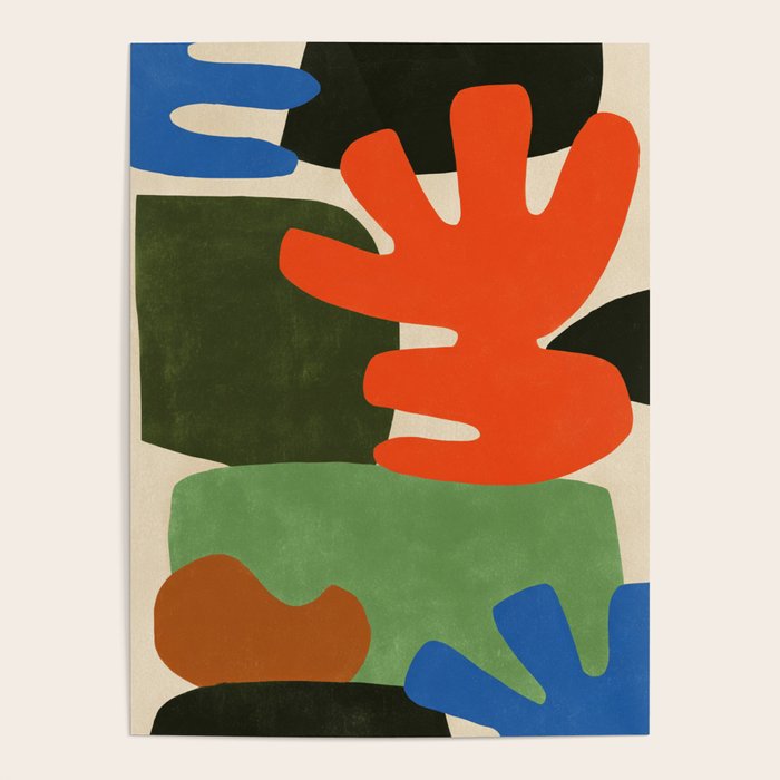 Playful Balance Abstract Poster Gallery Image 1