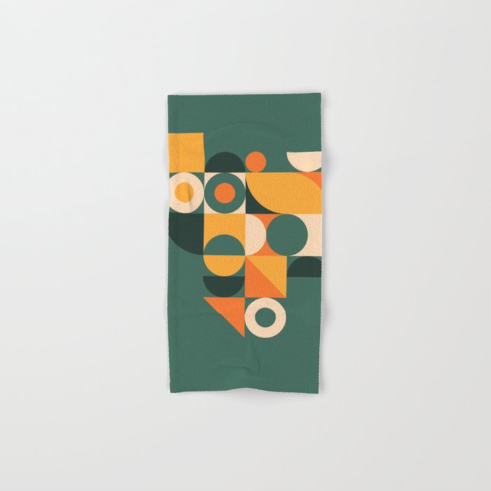 Modern Geometric 86D Bath Towel Gallery Image 1