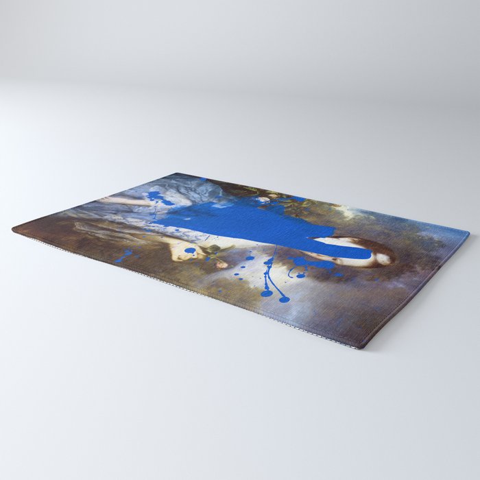 Blue Bomb Rug Gallery Image 3