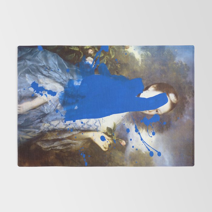 Blue Bomb Rug Gallery Image 2