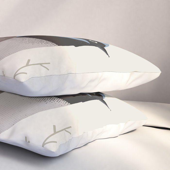 Superb Fairywren, Bird of Australia Pillow Sham Gallery Image 3