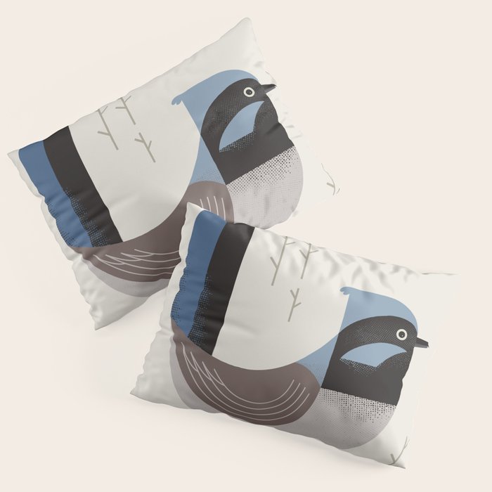 Superb Fairywren, Bird of Australia Pillow Sham Gallery Image 3