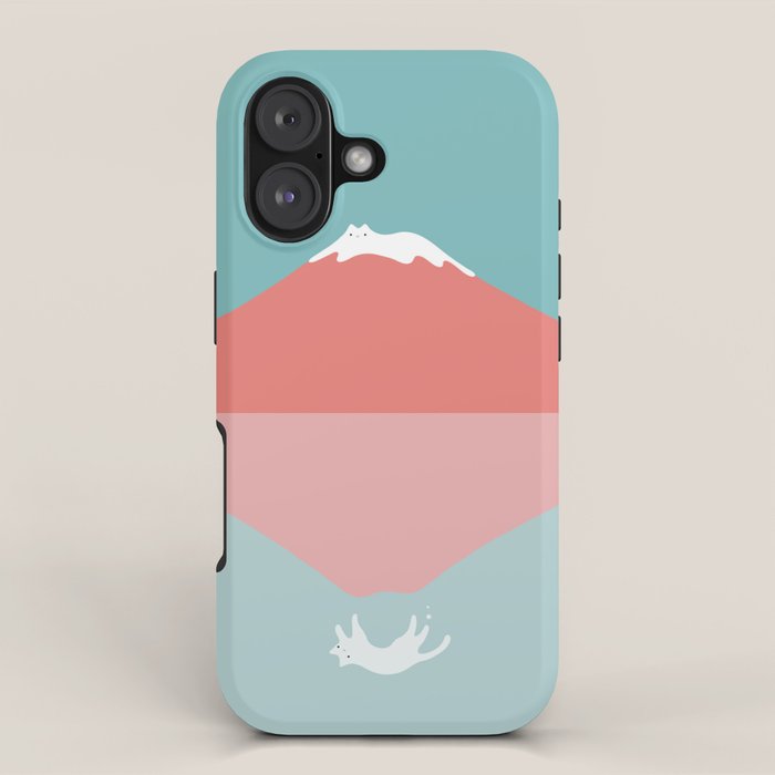 Cat Landscape 194: Reflection iPhone Case Gallery Image 1