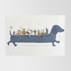 starlight chien Rug Gallery Image 2
