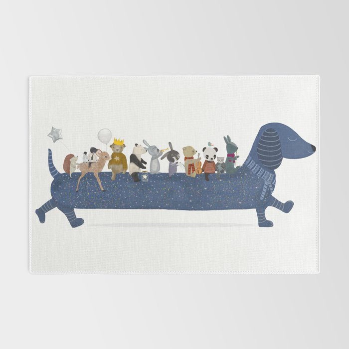 starlight chien Rug Gallery Image 2
