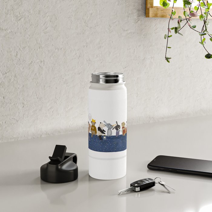 starlight chien Water Bottle Gallery Image 4