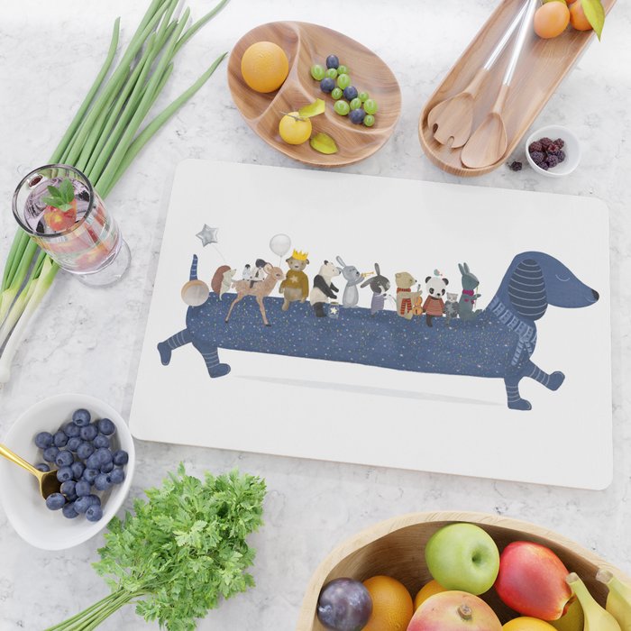 starlight chien Cutting Board Gallery Image 2