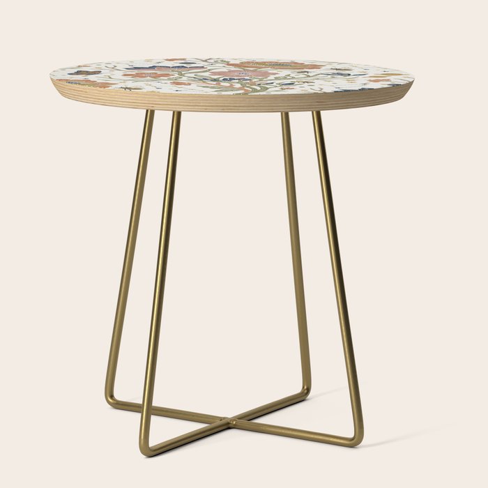 Boho Floral Galaxy Garden Side Table Gallery Image 1