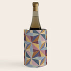 Kaleidoscope Tile Pattern II Cool Tone Pastel Wine Chiller Gallery Image 2